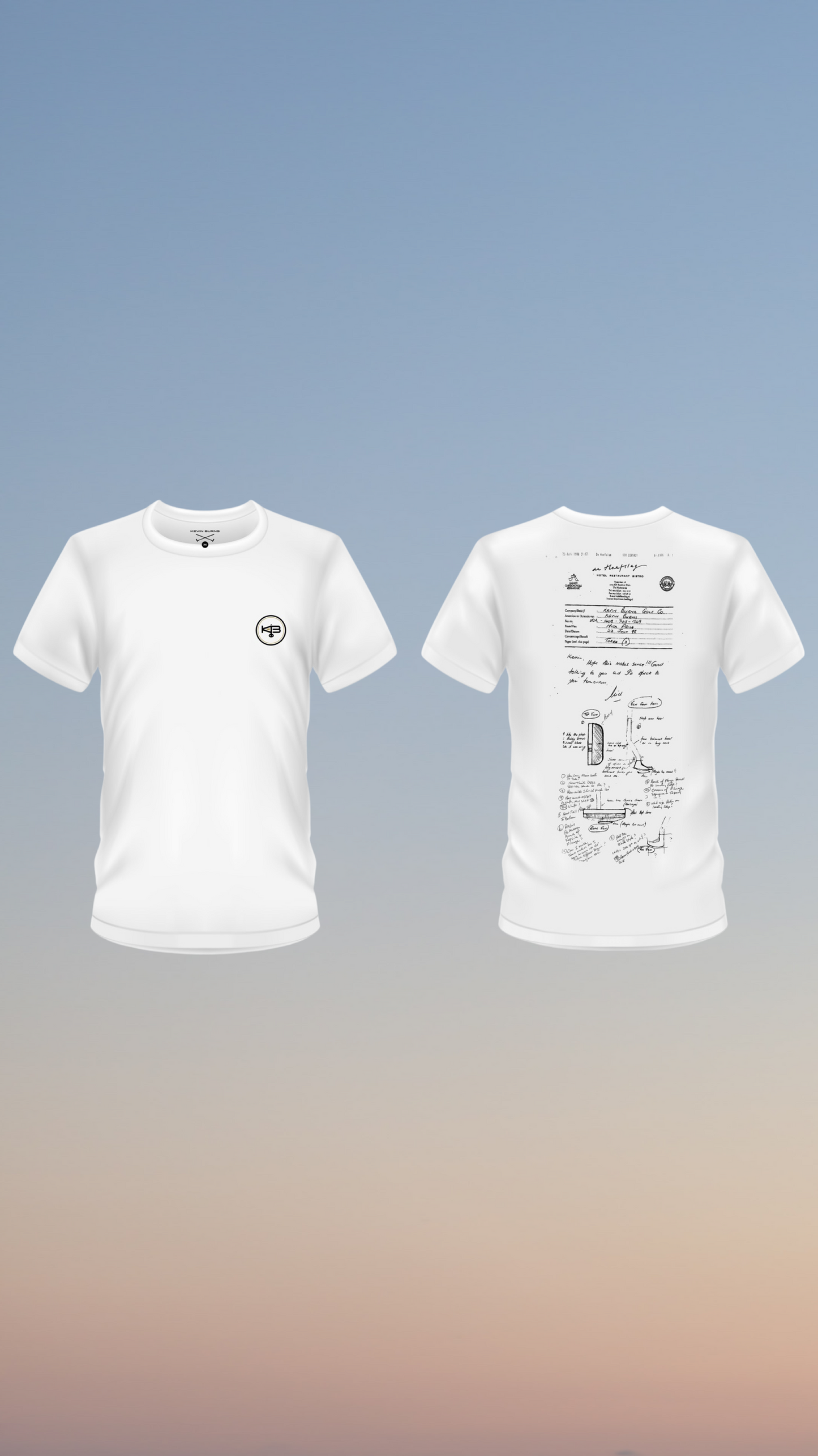 Putter Rendering T-Shirt, White